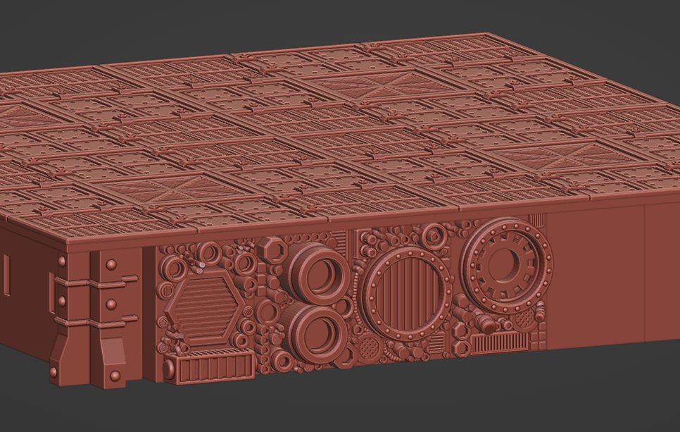 Start of something new today. #3Dprinting #wargaming #necromunda #terrain #warhammer40k #killteam #stargrave #starwarslegion #tabletopgaming #scifi