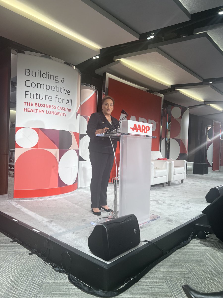 “We can all agree that every person- in every neighborhood across our country— should have the opportunity to live a longer, healthier, and more productive life,” says ⁦<a href="/AARP/">AARP</a>⁩ CEO ⁦<a href="/JoAnn_Jenkins/">Jo Ann Jenkins</a>⁩ #healthylongevity
