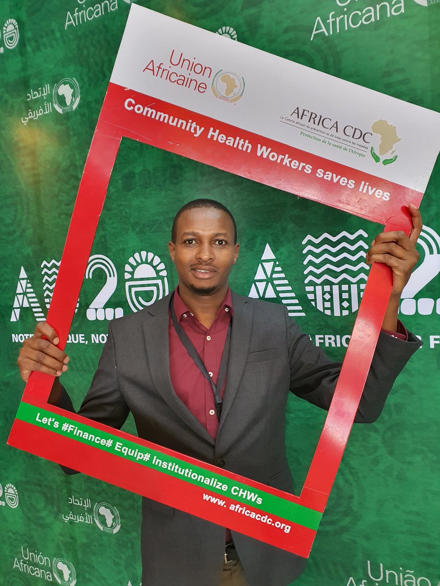 AfricaCDC's tweet photo. Community Health Workers save lives.
Let's #Finance, #Equip and #Institutionalize #CHWs. https://t.co/I82bGLAO3w