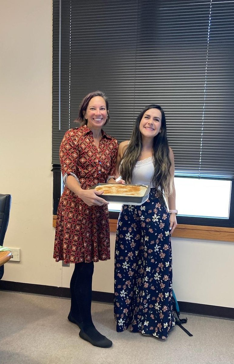 My amazing advisor @SubsurfDetectiv baked a tres leches cake for my birthday yesterday!. 🎂 Grateful for having her in my life ❤️ I feel loved even if I am thousand miles away from home. A research group is your chosen family. Pick well.. #phdlife #happyphd #motivation #bday