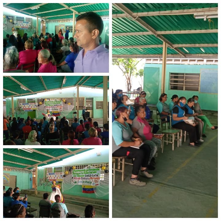 #CBITAragua Tutor Oscar Marcano del CBIT "Francisco Linares Alcántara" Municipio Mariño,  prestando apoyo en el plan Nacional de Formación "Juntos por la Educación del Futuro" en la Parroquia Alfredo Pacheco Miranda N° 51104005