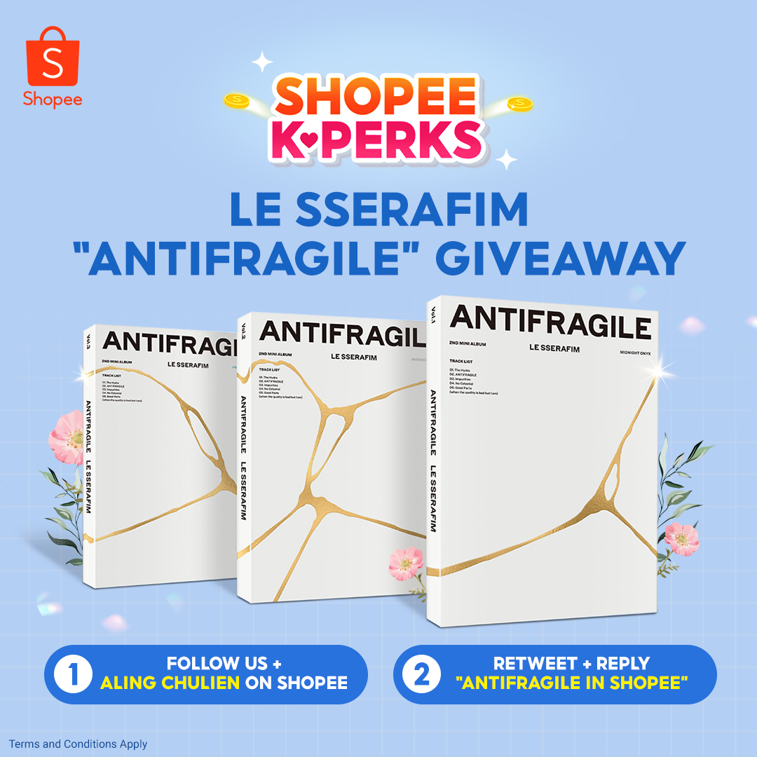 ANTIFRAGILE SHOPEE antifragile Shopee ユンジン 特典 コンプ 肩ズン