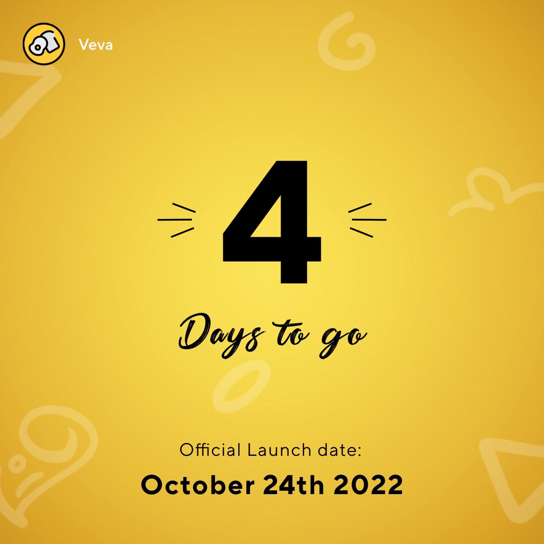 Withveva's tweet photo. 4 Days to our official launch.

We are bringing good food closer to your doorstep with one click on our platform.
You’d have various menus to choose from our trusted vendors.

Stay tuned.

#veva #officiallaunch #officiallaunching #foodbrand #foodvendorsinlagos #4daystogo https://t.co/Jo9UhbMVJA