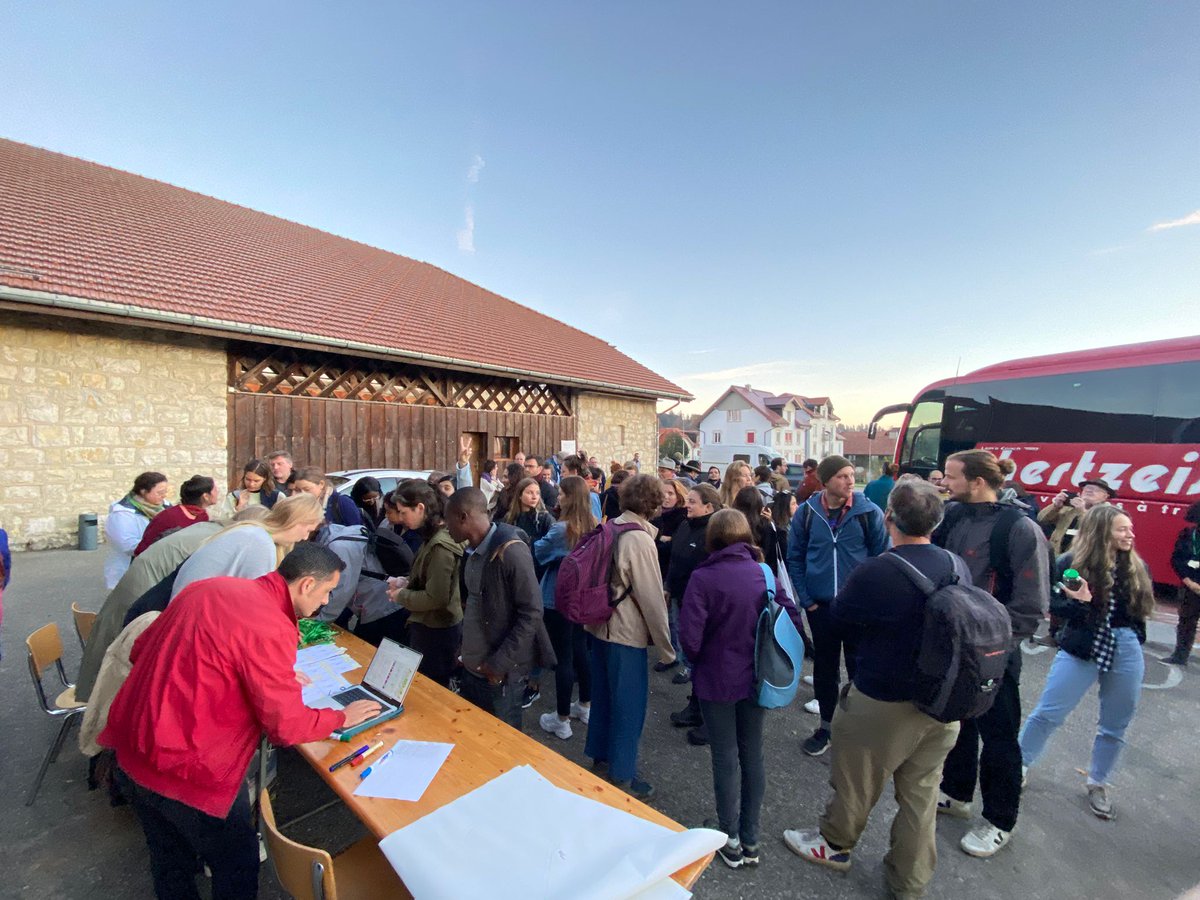 First day of the #ODTFORUM2022 in Saignelégier (Wednesday 19th) -  😃 Conferences and workshops are going well !