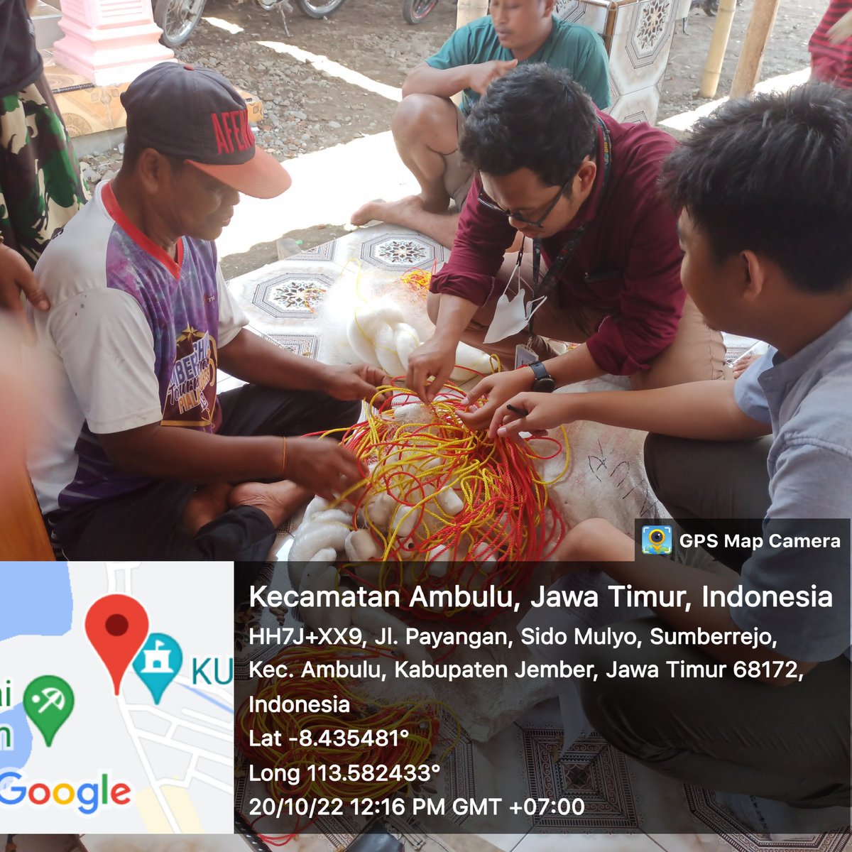 adentakurnia's tweet photo. Kamis,20/10/22,@adentakurnia Pndampingan pemeriksaan hibah API dri DJPTKKP kpd Nelayan O/ITJEN KKP dan DinasPerikanan Jember di KUB Putra Laut Biru di Dsn WatuUlo Ds.Sumberejo Kec.Ambulu
#GiatLuhkanSatminkalBWI #Jember #WatuUlo #LuhkanJaya @bppp_banyuwangi @puslatluhkp @kkpgoid https://t.co/7ASwxUz8eV