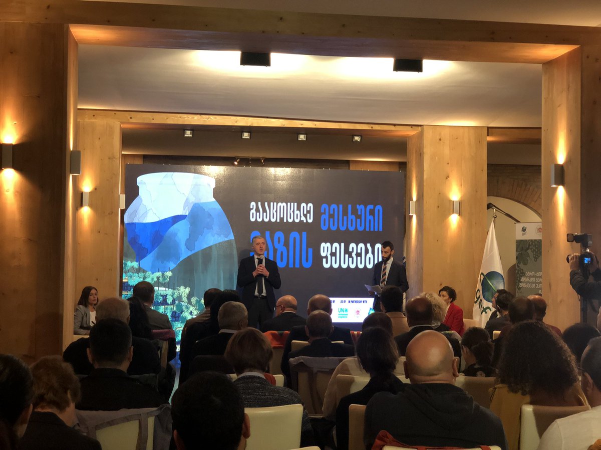 Launching new project - Sustainable Management of Agricultural Biodiversity in Vulnerable Ecosystems and Rural Communities of Samtskhe-Javakheti Region in 🇬🇪. Initiated by <a href="/agricultureGEO/">MEPA of Georgia</a> financed by <a href="/theGEF/">Global Environment Facility (GEF)</a> implemented by <a href="/UNEP/">UN Environment Programme</a> with the support of <a href="/RecCaucasus/">REC Caucasus</a>