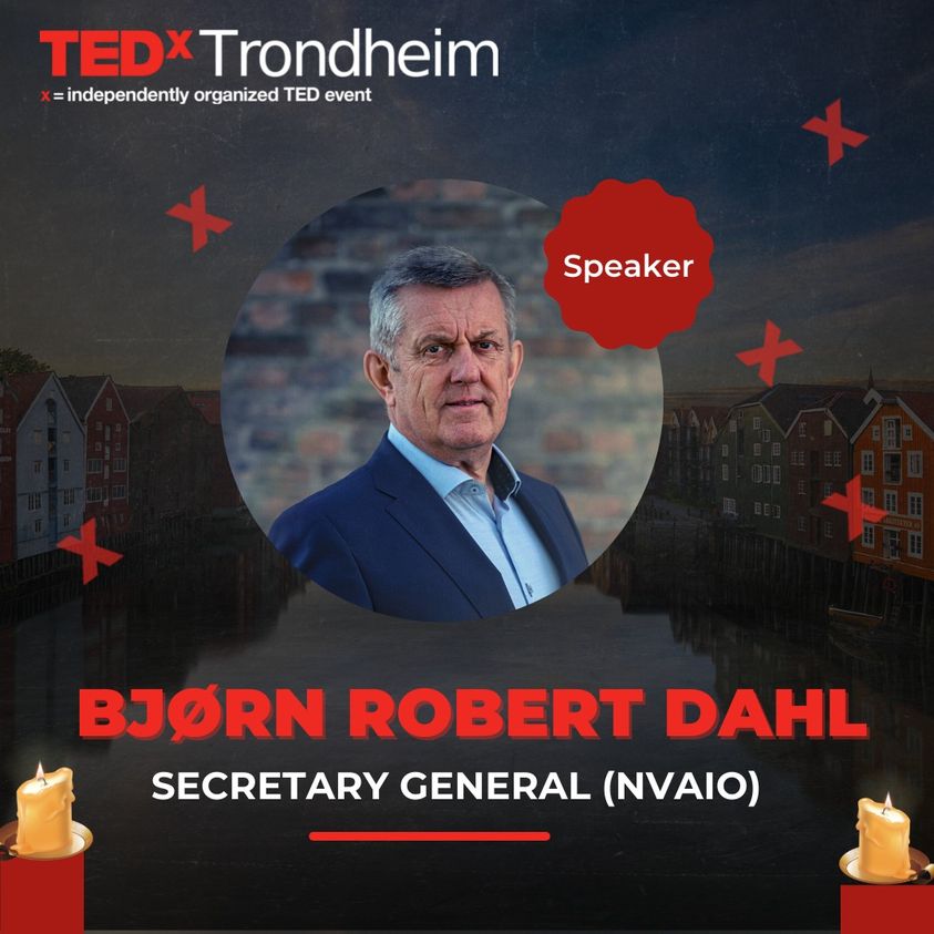 Bjørn Robert Dahl is the Secretary General of the Norwegian Veteran Association for International Operations (NVIO). Listen to his talk and much more on the 20th of November at Ladekaia! 
Grab your tickets at: bit.ly/3qoKVuo
#tedxtrondheim #tedxspeaker #norwegianarmy