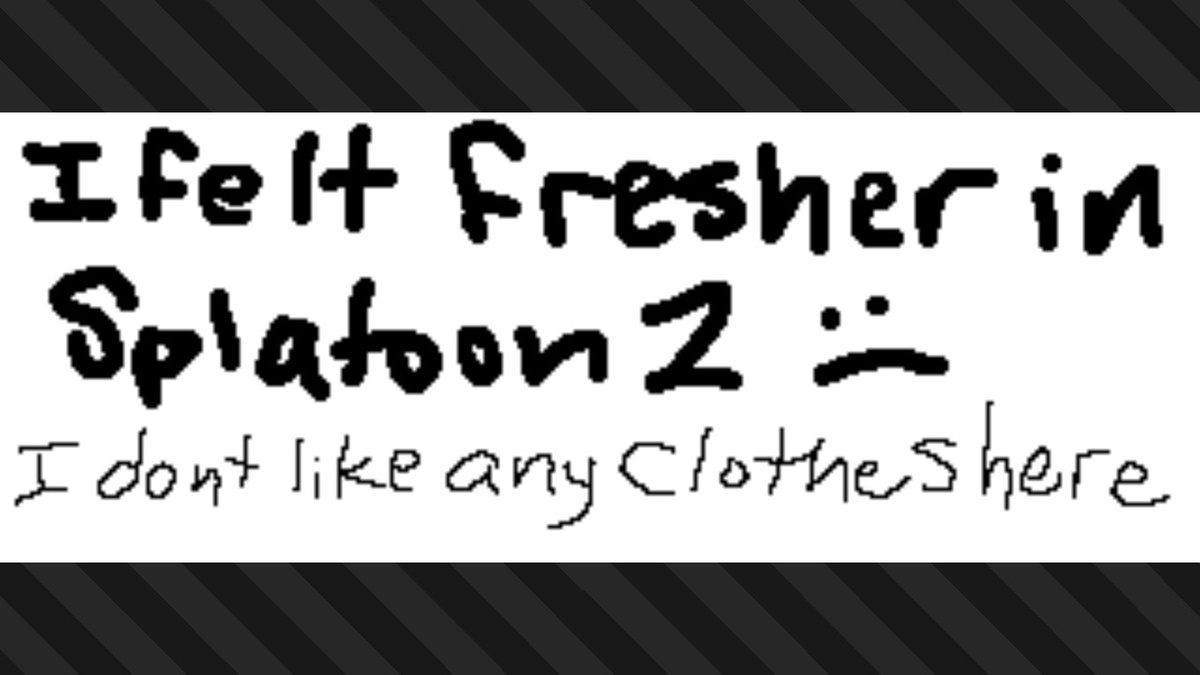 cryptiddeity's tweet photo. i know more will be added... but I hate socks #Splatoon3 #NintendoSwitch https://t.co/vUJbFdCbwx
