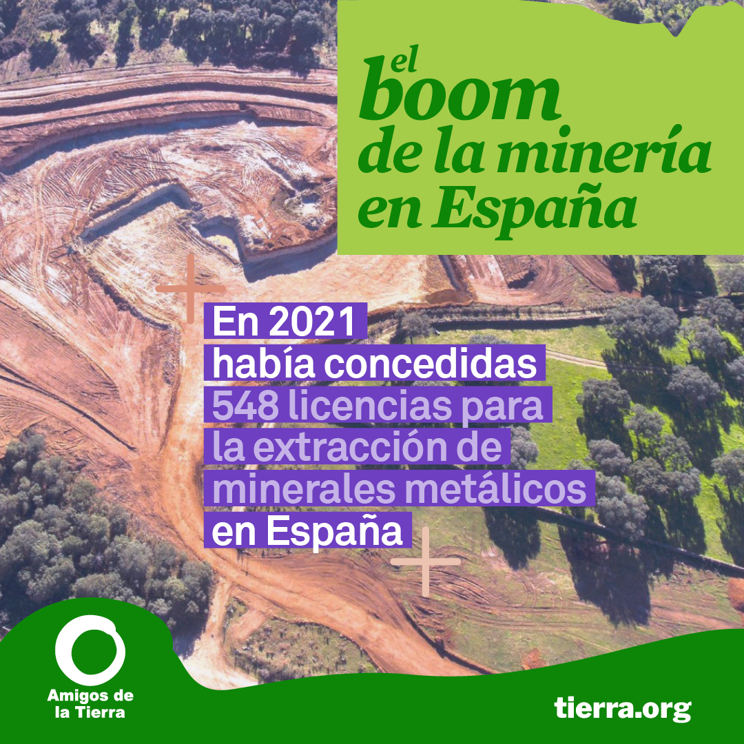 📕 Publicamos junto a <a href="/omal/">Brian O'Malley</a> la investigación “El boom minero: patrones e impactos de la expansión de la industria extractiva en España”☠️, en el que analizamos la expansión de los proyectos mineros en España. #LasMinasContaminan 
ℹ️ tierra.org/denunciamos-la…