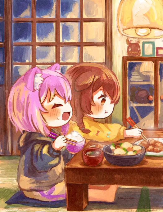 #突然TLにかわいいおかゆんを流す 