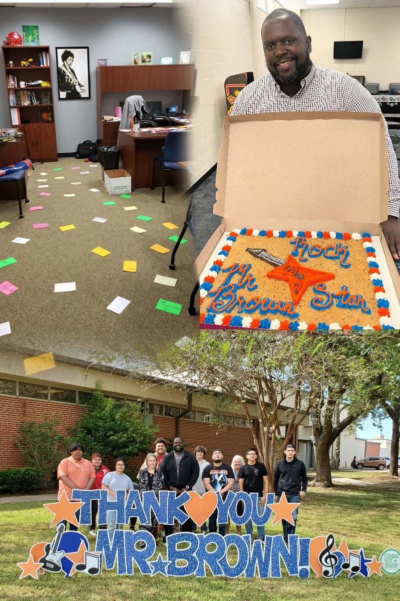 We have enjoyed celebrating Mr. Brown, our phenomenal princiPAL, this week. Mr. Brown - We appreciate your intentional leadership and consistency in encouraging us to R.I.S.E. to achieve our goals. Happy National Principal’s Month! #risebsa #BeConnected #BISDpride