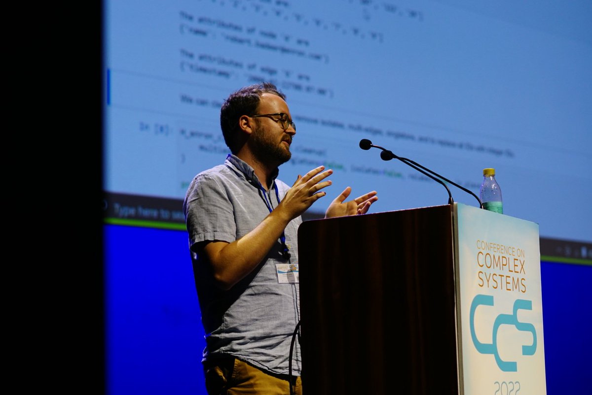 TopoNets's tweet photo. Higher-order tutorial time! @nwlandry guiding us through @xginets: https://t.co/N18TloaXCK

#TopoNets22 #CCS2022 https://t.co/NaSSYlQGfm