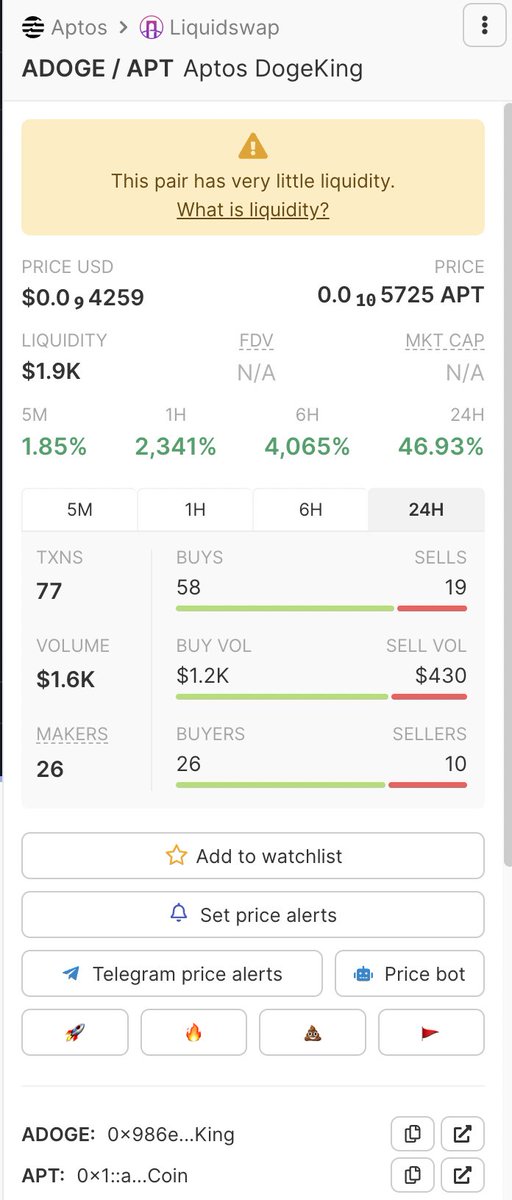 🔥🔥🔥 #ADOGE 🎁🎁🎁

#Airdrop $ 300，000，000

✅ Follow <a href="/APTOS_DOGEKING/">ADOGE</a>
✅ Like and Retweet
✅ Tag 3 frens and use the hashtag #ADOGE 
✅Leave your address.
#AptosEcosystem #AptosMovement #Aptos #AptosDogeKing
