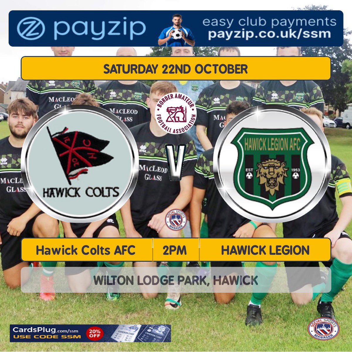 Hawick Legion AFC tweet media