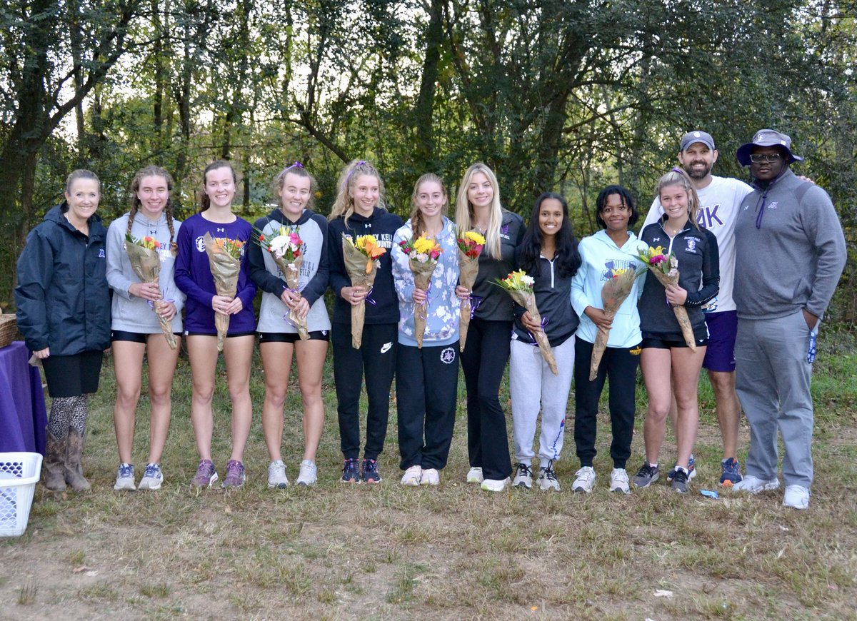 AKSportsInfo's tweet photo. Great Senior Night Ceremony for Women's Cross Country last night! Thank you Ladies for your contributions to the program... bright futures ahead! https://t.co/4lD4fC7eeR