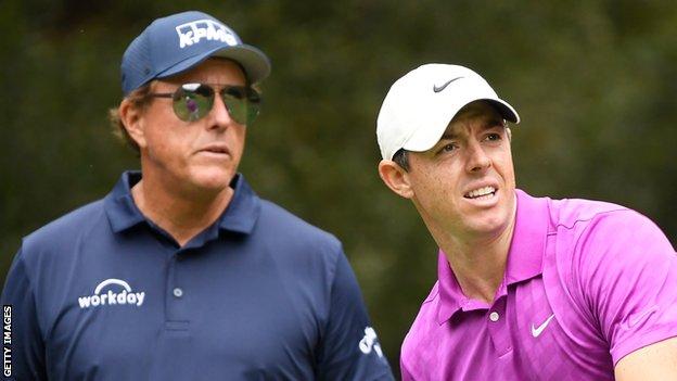 Rory McIlroy Calls Mickelson’s PGA vs. LIV Trends ‘Not Logical’