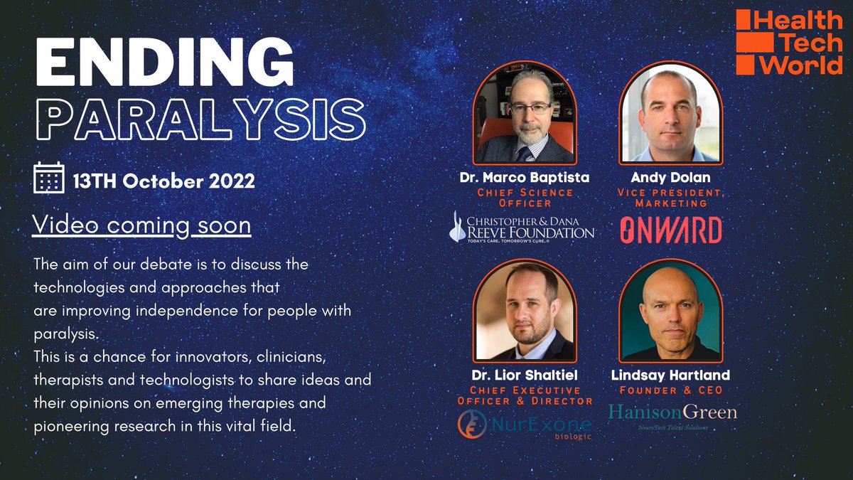 Newsletter subscribers will get exclusive access to our Ending Paralysis roundtable video and report before anyone else. Sign up now and keep an eye on your inbox tomorrow! ow.ly/6Olo50Lgoz5