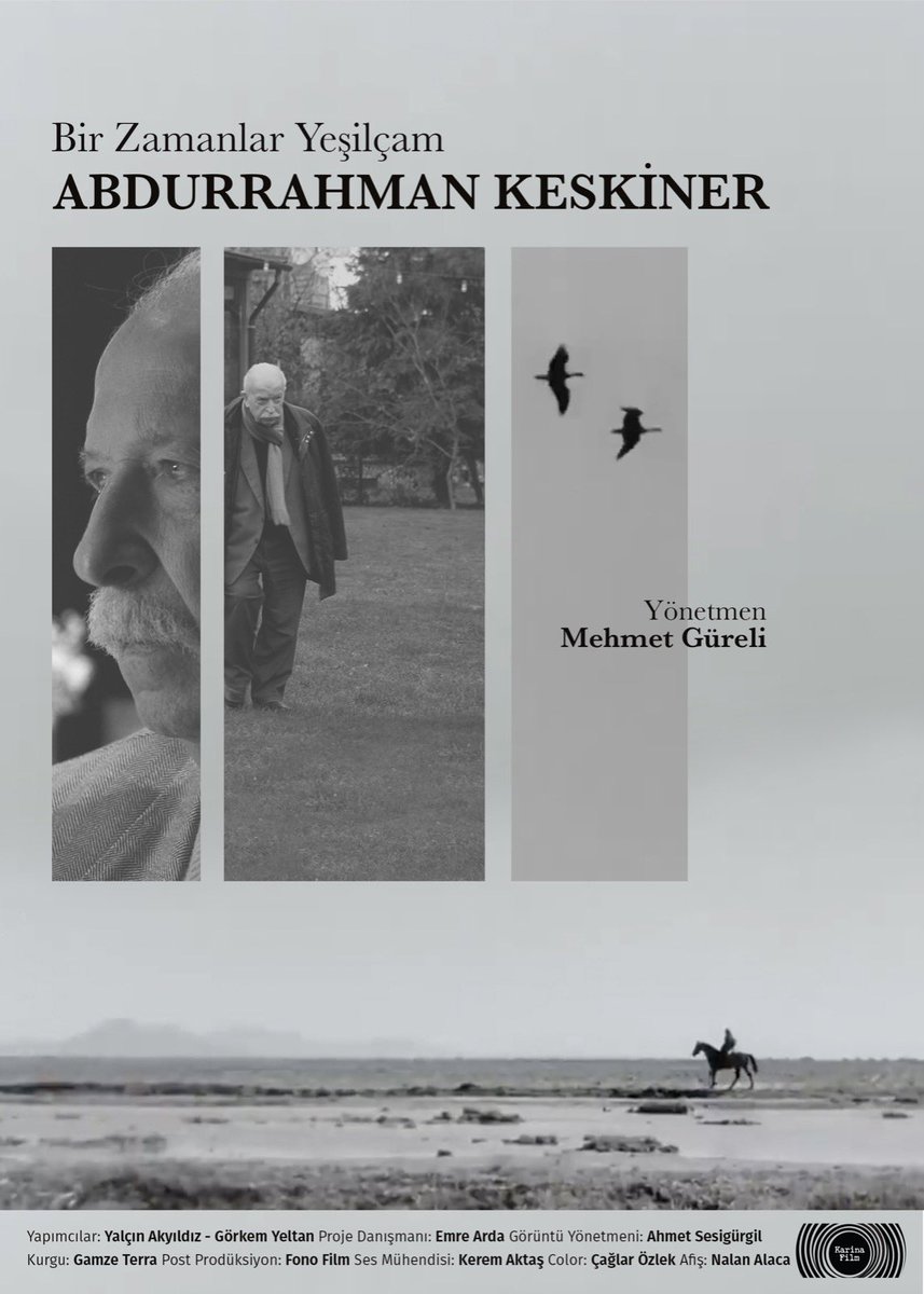 “Bir Zamanlar Yeşilçam: Abdurrahman Keskiner” belgeselimiz 10. Boğaziçi Film Festivali’nde iki kez gösterilecektir. 22 Ekim Cumartesi gösteriminin biletleri tükenmiştir. 27 Ekim Perşembe günü AKM Yeşilçam Sineması 18:30 gösterimi için biletlerinizi “Mobilet” ten alabilirsiniz.