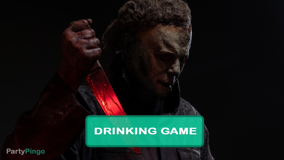 PartyPingo's tweet photo. Halloween Ends Drinking Game 🍻🎃💀👻
▶️ https://t.co/mNCuYjcigE ◀️ #HALLOWEENENDS  #Halloween #DrinkingGame #DrinkingGames https://t.co/GY47bJmQrK