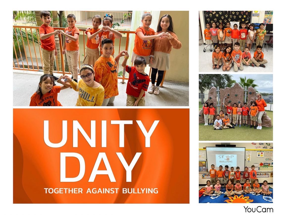 K8_Dragons's tweet photo. At Bowman Ashe/Doolin K-8 we stand up against bullying and celebrate our kindness on Unity day. @StdtSvcsMDCPS  @mdcpssouth @suptdotres #standupagainstbullying #kindessisfree #LOVEBADK8 #UnityDay https://t.co/wv1bIJxDvw