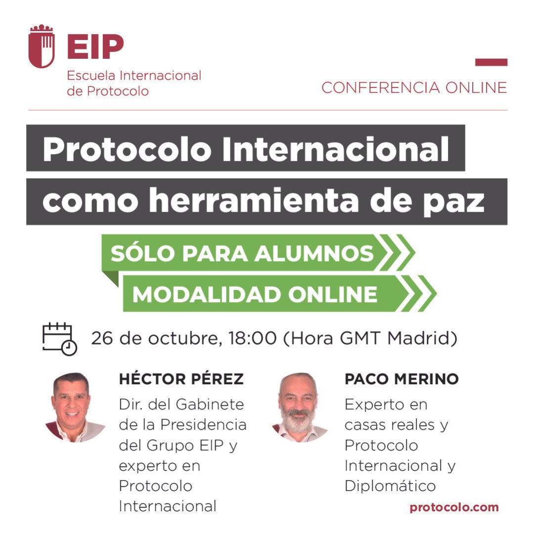 Escuela I. Protocolo y Eventos tweet media