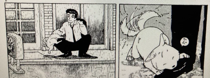 美味しんぼの好きコマ
スジ肉回のこの犬 