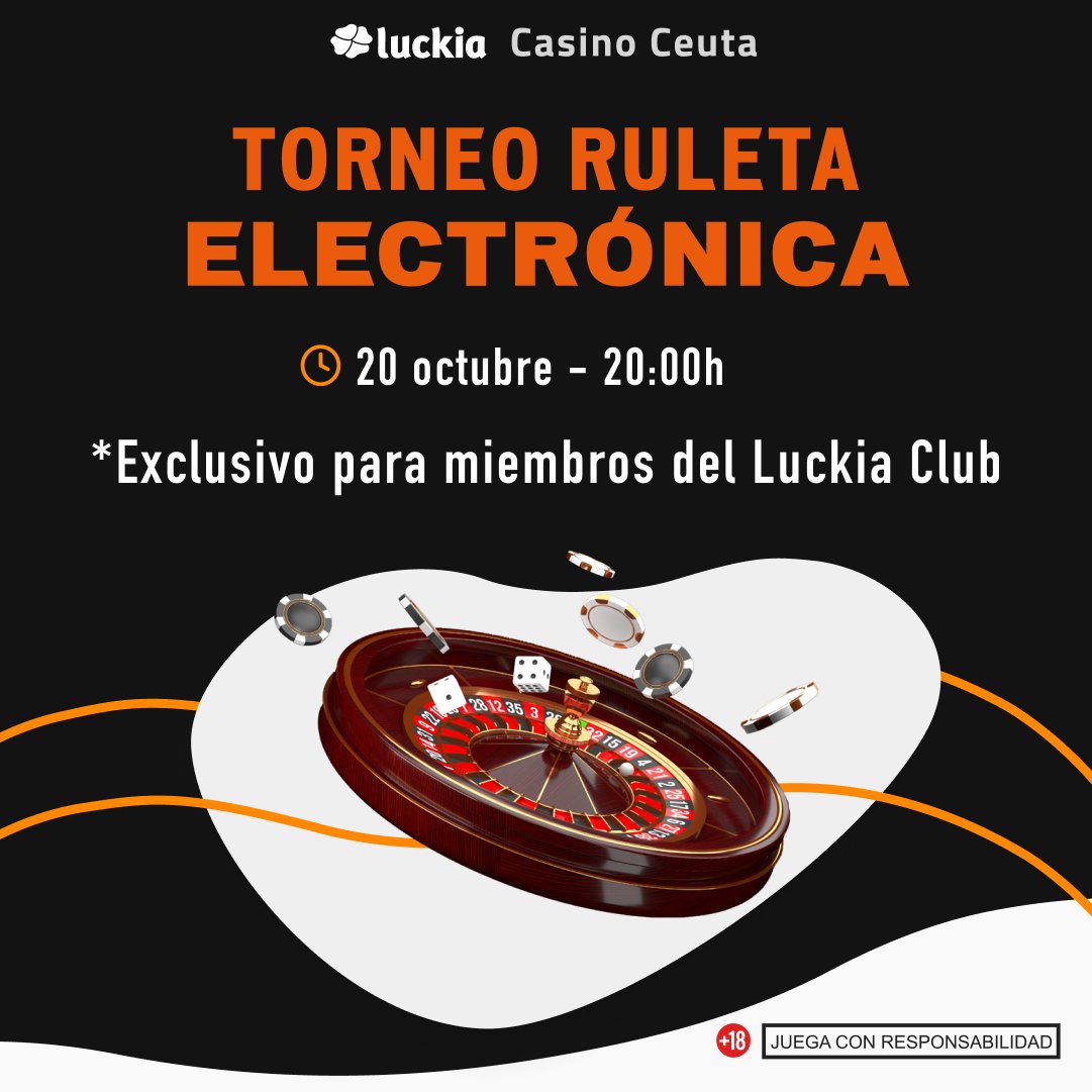 تويتر \ de Ceuta تويتر: "¡Hoy es el día! 📝 🕔 20:00h 📍 Casino Ceuta El torneo del mes de octubre de la Ruleta Electrónica ya está aquí😁 *Exclusivo para