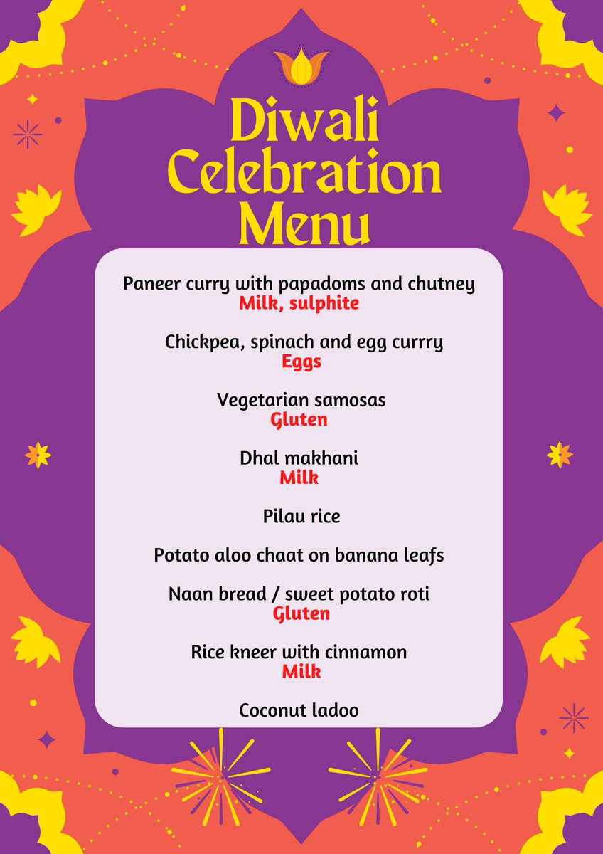MBrookprimary's tweet photo. The children will be enjoying the #Diwali celebration meal on Friday. This is available to all children so please book on schoolmoney if your child normally has packed lunch. #MBstars #celebratingothers #religion https://t.co/xhwz9tnXfr