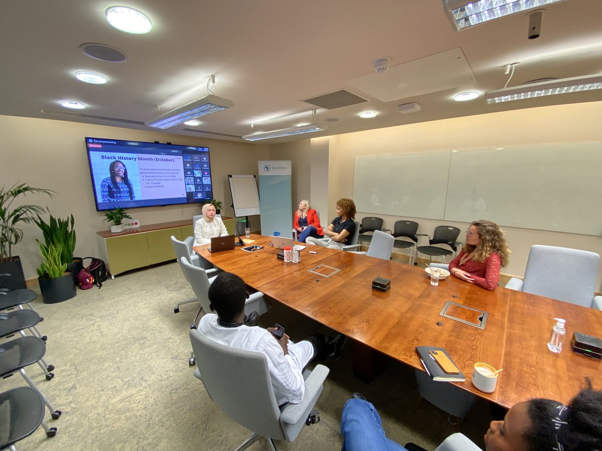 SalesforceUK's tweet photo. Multi-award-winning diversity and inclusion speaker, @furkankarayel, joined our team in Ireland to share some insights on how to be a role model for DE&amp;I in the workplace.

Here's a quick snapshot of the discussion ⏬

@BoldForce #BlackHistoryMonth #InclusiveIntelligence https://t.co/8U02T59V7W