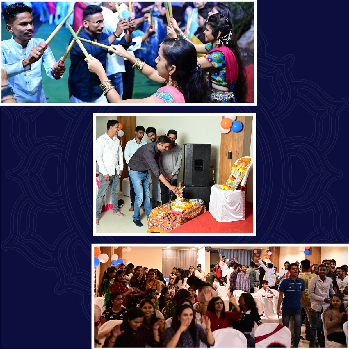 Walstar_techno's tweet photo. Navratri celebration of Walstar technologies at Walstar Castle view with full of enjoyment and good memories. 😍🤩🥳
Watch Full Garba Night Video Here : https://t.co/nnzEpgK2ZA

#navratri2022 #garbanight #garba #dandiyanight #navratricolours #dandiyanight2022 #dandiya2022 https://t.co/fEQj0kSUhO