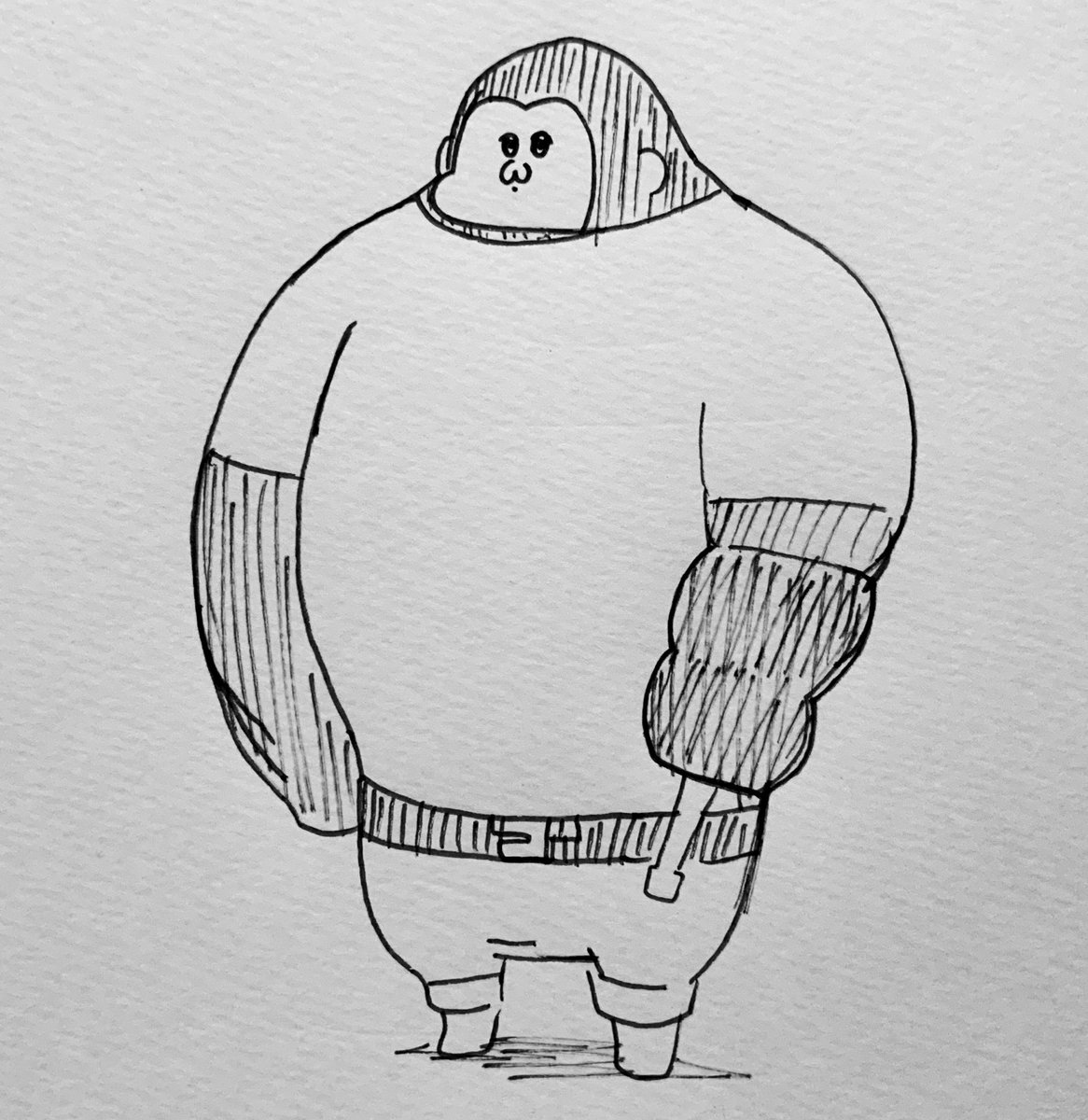 スペースゴリラと別のスペースゴリラ 