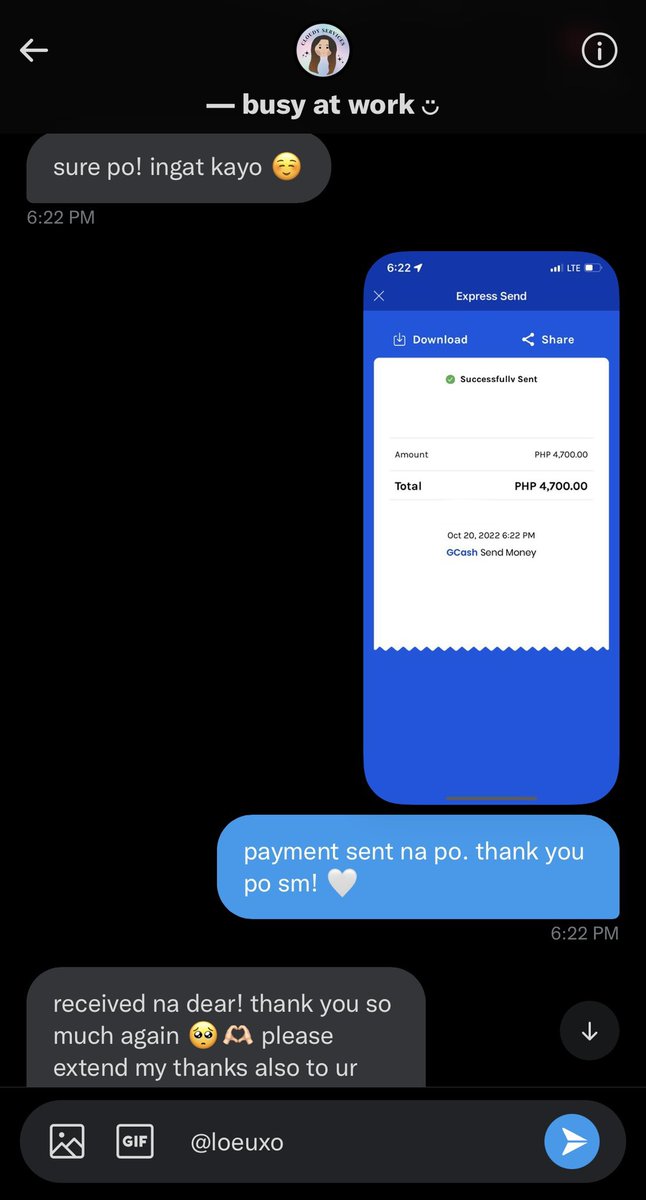 yeoxuv's tweet photo. thank you po sm again for trusting and letting me borrow funds po. โtil our next transaction po! @cloudyservices_ #cloudyfied ๐ค https://t.co/rOf6X6AHPN