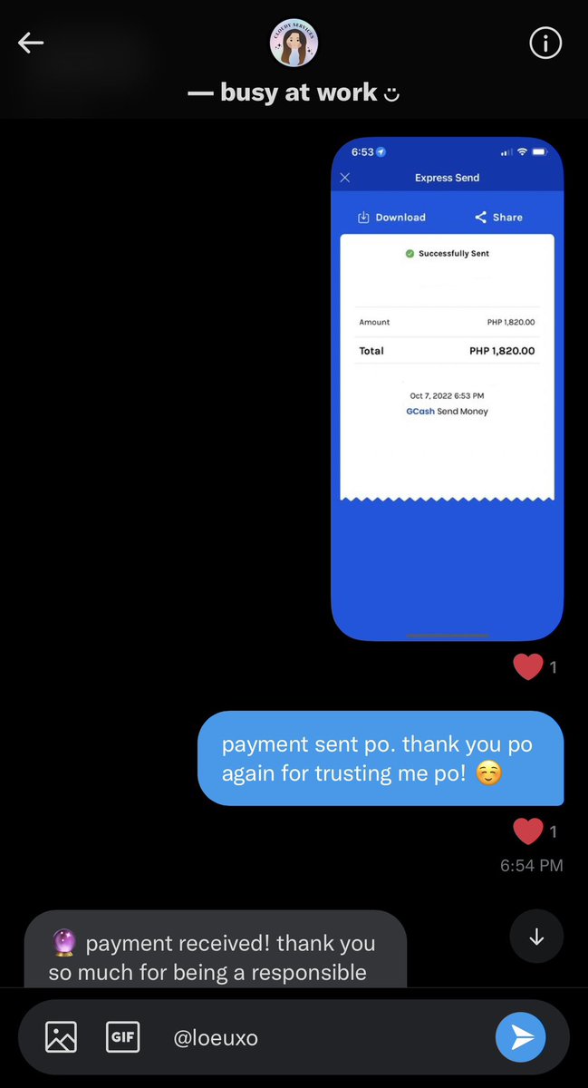yeoxuv's tweet photo. thank you po sm again for trusting and letting me borrow funds po. โtil our next transaction po! @cloudyservices_ #cloudyfied ๐ค https://t.co/rOf6X6AHPN