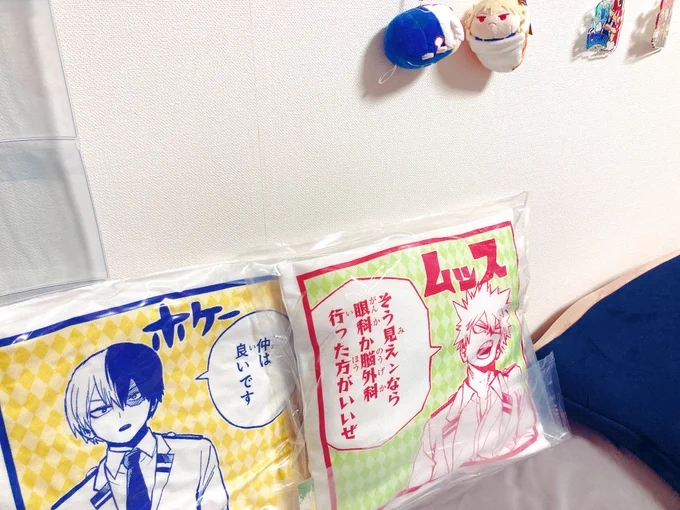 嬉しくてとりあえず一晩一緒に寝ました🥰 