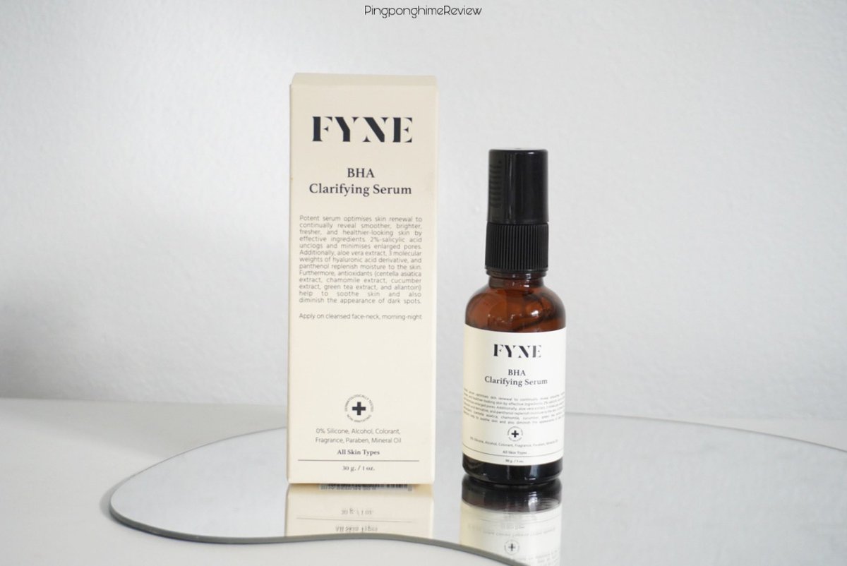 pingponghime6's tweet photo. รู้งี้ใช้นานแร้วววว!! FYNE BHA Clarifying Serum ตอนแรกซื้อมาดอง กลัวไม่กล้าใช้ เห็นว่า BHA จะดันให้สิวเห่อก่อนหน้าใส แต่ปรากฏว่าไม่เห่อเลย สิวไม่มี หน้าเรียบ รูขุมเล็ก ผิวเนียนม้ากกกกก แบบตกใจ ลูบหน้าไปคือเรียบแท้ แบบลื่นมือเว่อมากก อยากให้มาจับ✨

#ซื้อเองรีวิวเอง https://t.co/L9W5zTkRvr