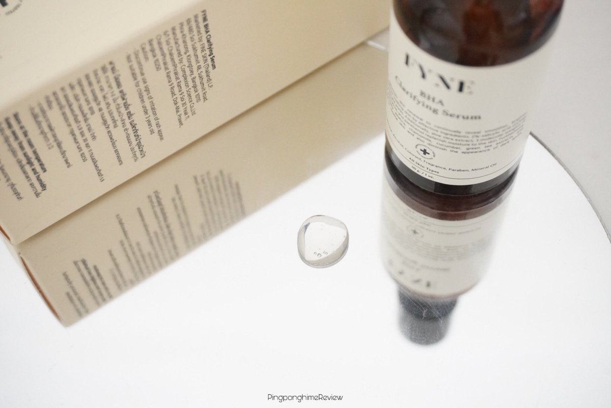 pingponghime6's tweet photo. รู้งี้ใช้นานแร้วววว!! FYNE BHA Clarifying Serum ตอนแรกซื้อมาดอง กลัวไม่กล้าใช้ เห็นว่า BHA จะดันให้สิวเห่อก่อนหน้าใส แต่ปรากฏว่าไม่เห่อเลย สิวไม่มี หน้าเรียบ รูขุมเล็ก ผิวเนียนม้ากกกกก แบบตกใจ ลูบหน้าไปคือเรียบแท้ แบบลื่นมือเว่อมากก อยากให้มาจับ✨

#ซื้อเองรีวิวเอง https://t.co/L9W5zTkRvr