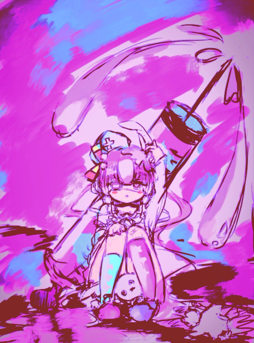 パチュリー・ノーレッジ 「」|れふぃのイラスト