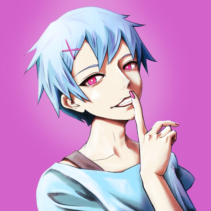 青髪のtwitterイラスト検索結果