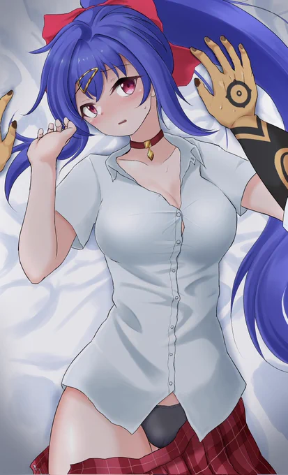 skeb依頼の制服ムルムルです 