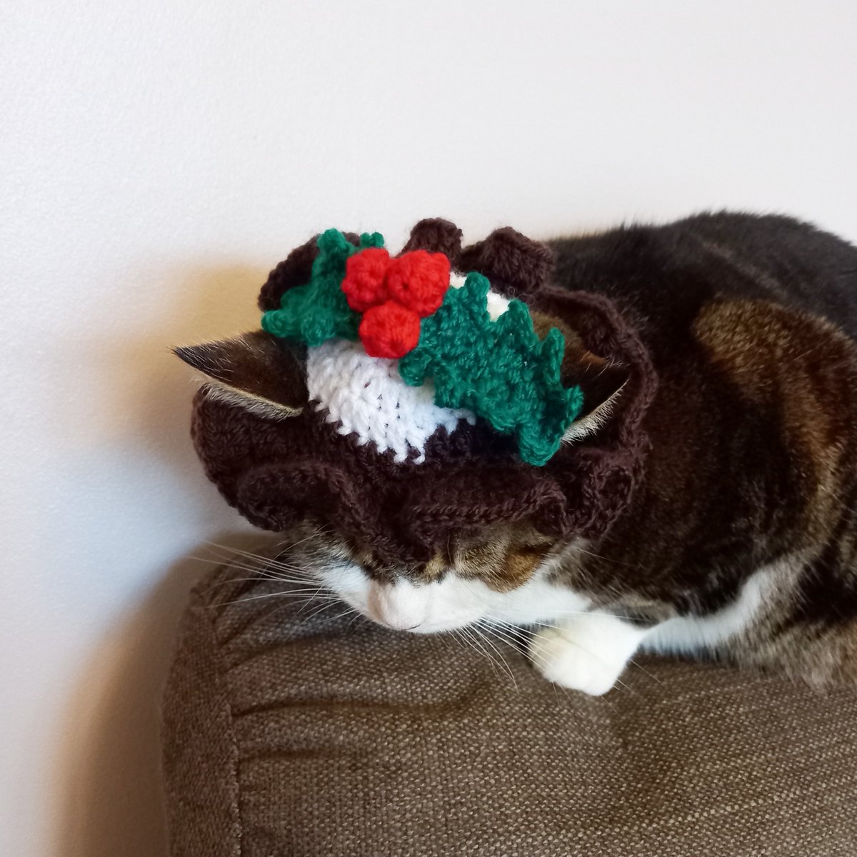Lavaridge Designs on Twitter "RT CathCrochets Christmas Pudding Cat