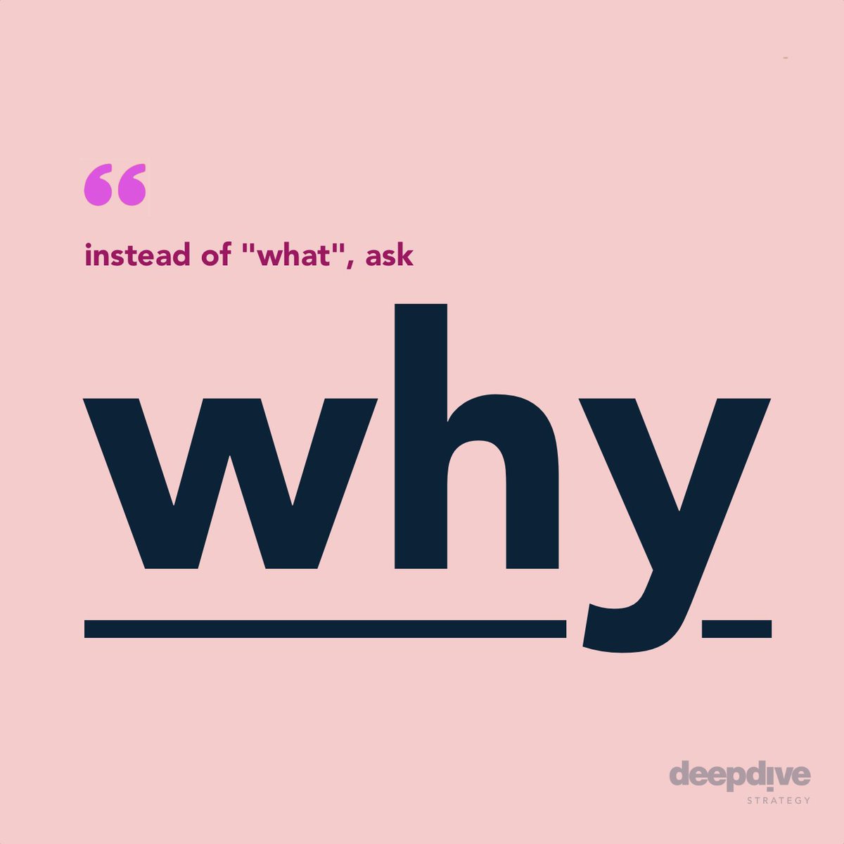 LoucasCh's tweet photo. Focus on the "why" people would act they way you want them to. @deepdivecy Learn more 👉  https://t.co/gHTlCHlCWs

#deepdivestrategy #marketing #communications #strategy #focusonwhy #digitalmarketingstrategy https://t.co/xELoz0Cyy2