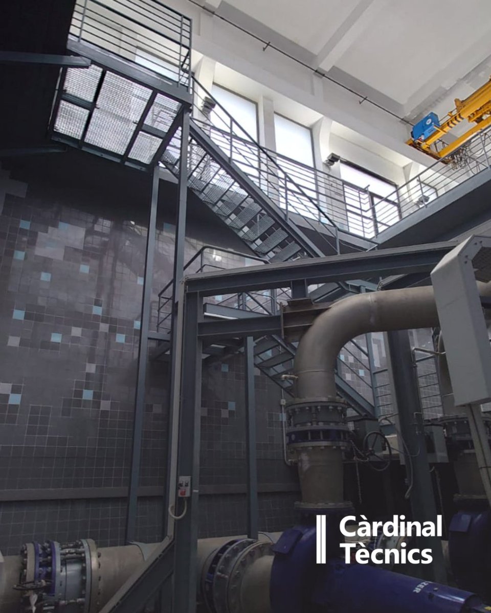 CardinalTecnics's tweet photo. Pasar de la oficina diseñando a ver obras finalizadas es una de las grandes recompensas de nuestro trabajo 🔝
En este caso una planta de electroclorificación 🏗️💧

#CàrdinalTècnics #Delineación #ProyectosIndustriales https://t.co/lxBJqJgpYd