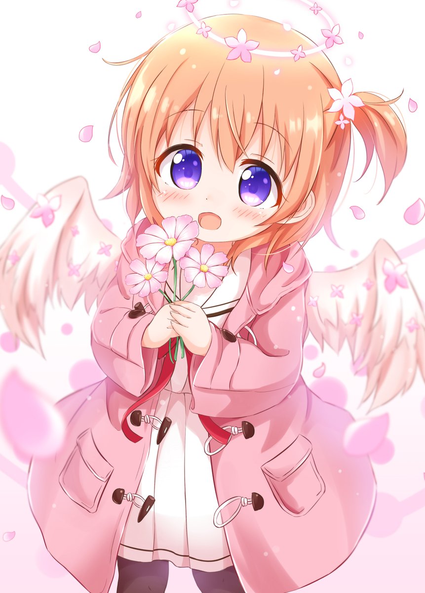 保登心愛 「かわいいお花のお届けです#gochiusa #ごちうさ 」|理紅(りく)🌸新刊委託中のイラスト