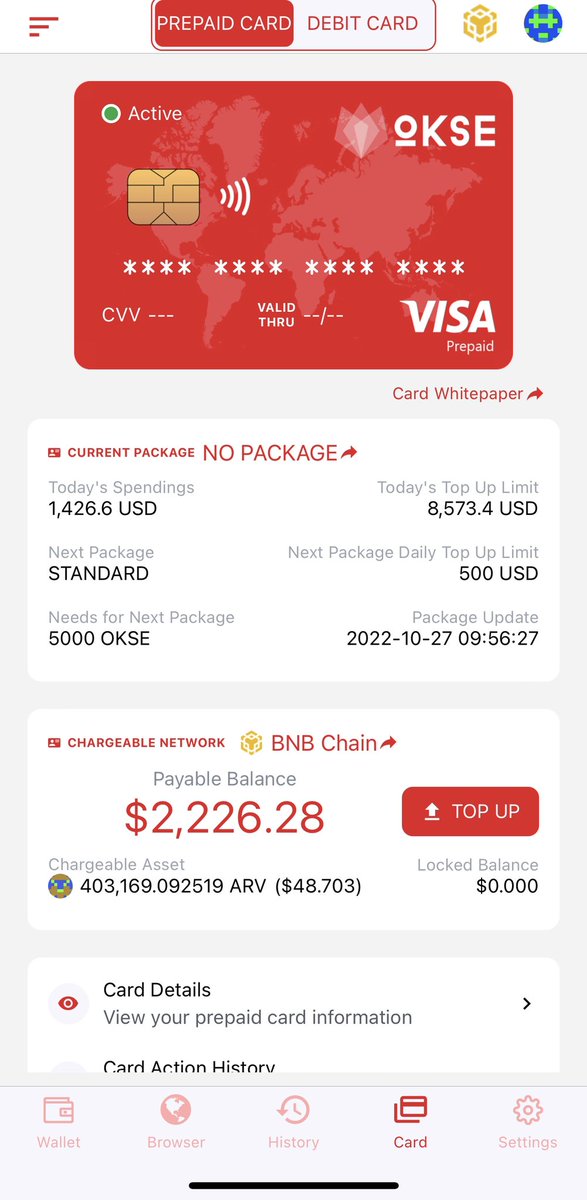 Eljaboom's tweet photo. #OKSE is the first non custodial wallet directly with a Visa card!
✅ 170+ Available Countries
✅ Transactions On Chain 
✅ Pay With Crypto In More Than 60 Million Merchants

🔐 ur Keys ur Crypto

More and more projects will come

https://t.co/w6MGWxtSsF 

https://t.co/uFyh7wVZw9 https://t.co/crmumRnmHh
