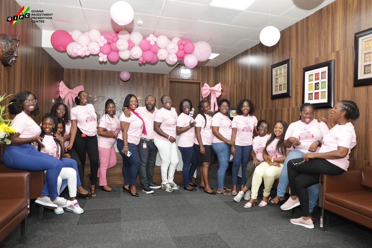 gipcghana's tweet photo. Fighting breast cancer takes everyone.
Join us and let's create awareness.
#pinkoctober #gipcgoespink #kickcancerout https://t.co/1cbphqEc4Q