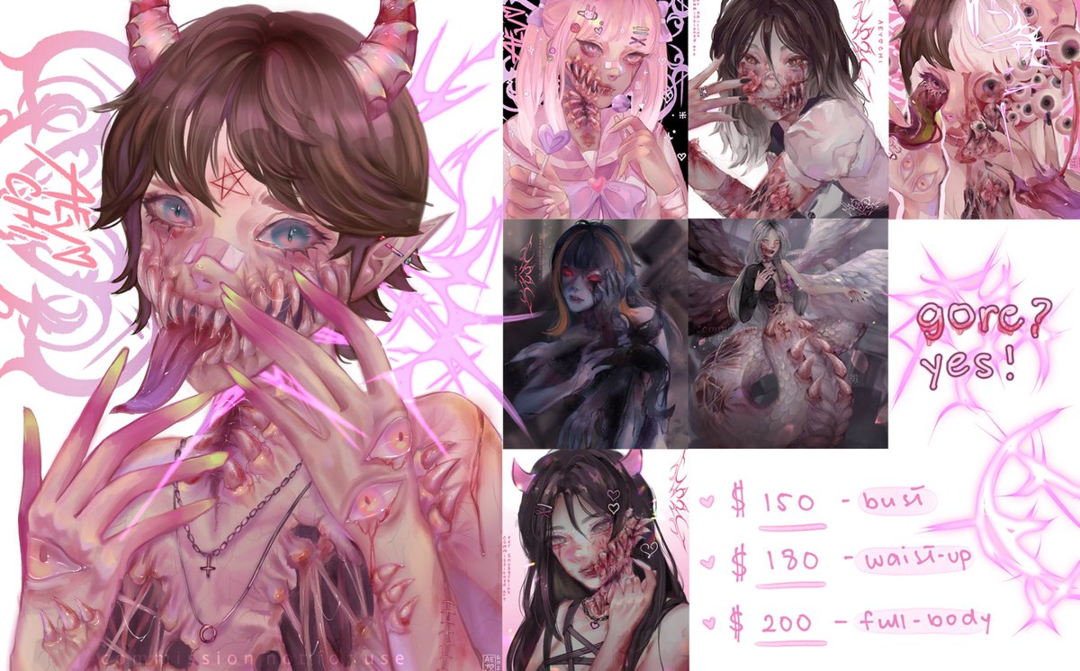 🌷COMMISSIONS OPEN🌷

opening commissions once more since i've paid most of my mom's medical bills so i want to save up for christmas gifts for my family! i now offer reference sheet commissions alongside my other styles! links below

🍒 rts are appreciated! 