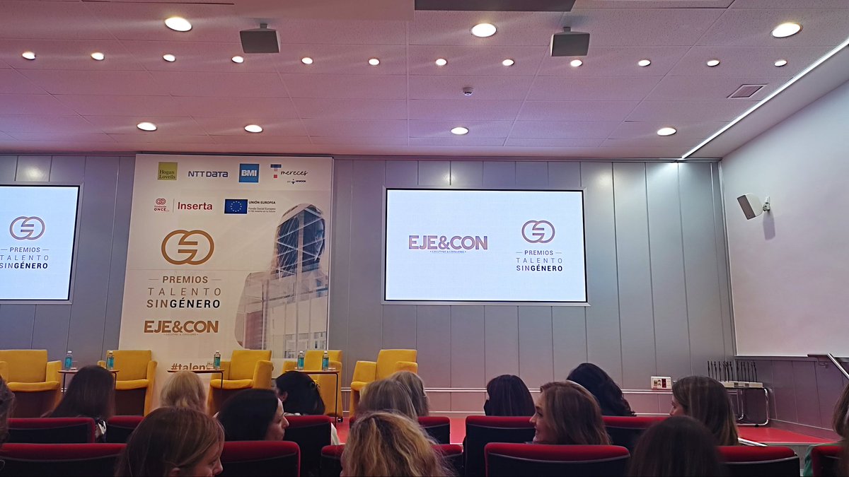 Comienza la VI Edición Premio #Ejecon
Desde @QuintGroupSpain apoyando el Talento Sin Género
<a href="/Fundacion_ONCE/">Fundación ONCE</a>