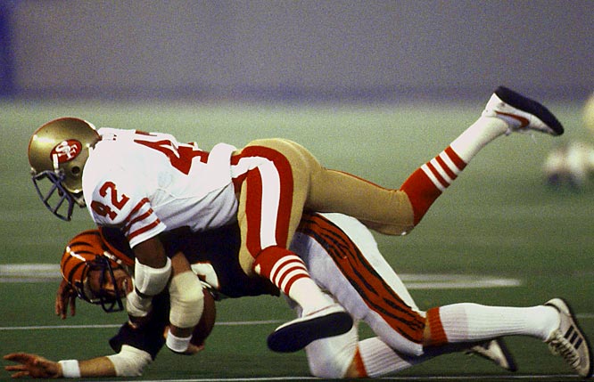 mistertorrey's tweet photo. "Football is 90% crazy and 10% physical."
~ Ronnie Lott
#TotalImpact
#MoreThanTheGame https://t.co/L8dakzjssD