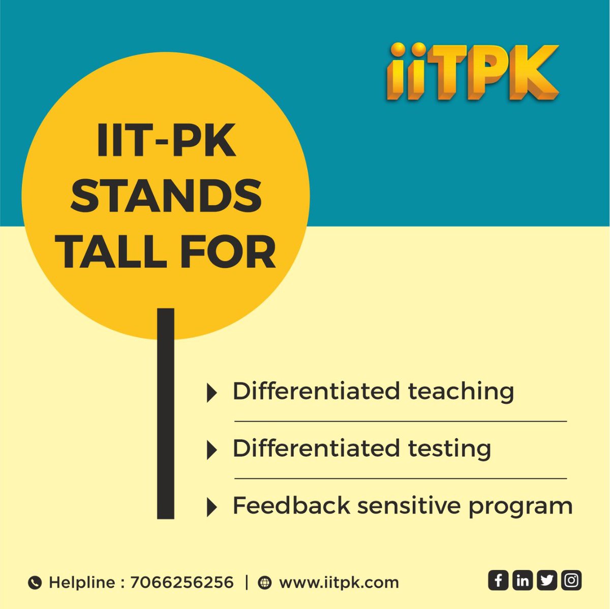 IITP14's tweet photo. IIT-PK’s differentiated teaching, differentiated testing, and feedback-sensitive program help students succeed in competitive exams.
.
.
#iitp #iitjee #neettraining #neet #jee #coachinginstitute #jeetraining #besttraininginstitute #jeecoaching #punestudents https://t.co/SFZXq3KZds