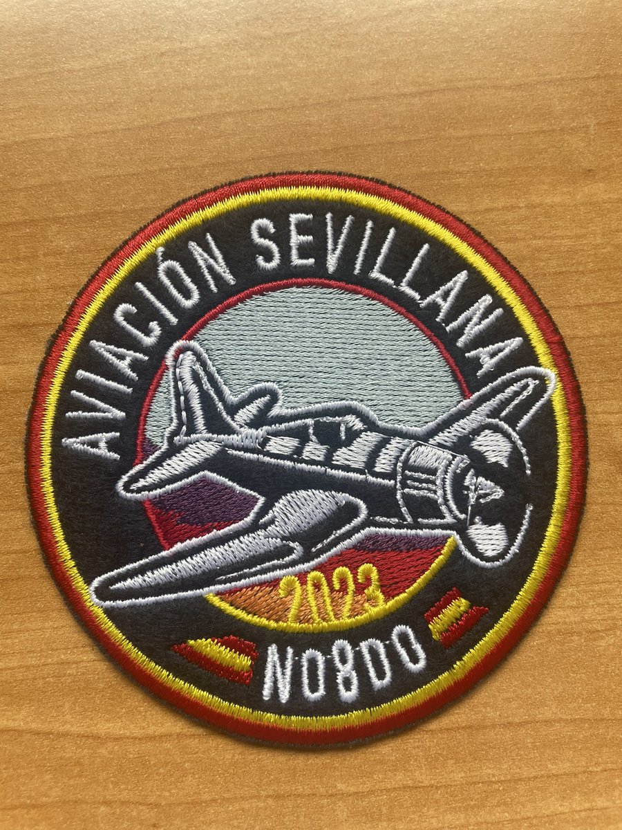 Me acaba de llegar un gran regalo de <a href="/FinoOlfato/">Aviador Sevillano 🦅</a>!! Me encanta este parche! Muchas gracias amigo!!!